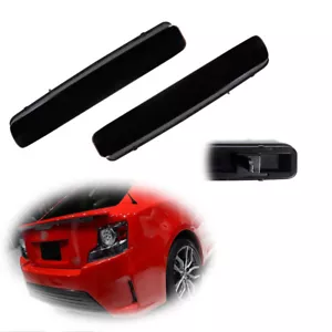 Conjunto de lentes reflectoras de parachoques trasero negro especificaciones originales para Toyota Prius V 12-17, Scion tC - Imagen 1 de 8