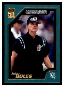 2001 Topps #336 JOHN BOLES Florida Marlins