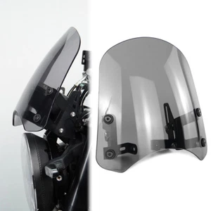 Fit For Husqvarna Svartpilen 401 2017-2023 Adjustable Windscreen Windshield - Foto 1 di 14