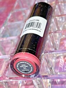 Ulta Valley Girl Coral Pink Satin Finish Luxe Lipstick with Shea Butter *Rare*