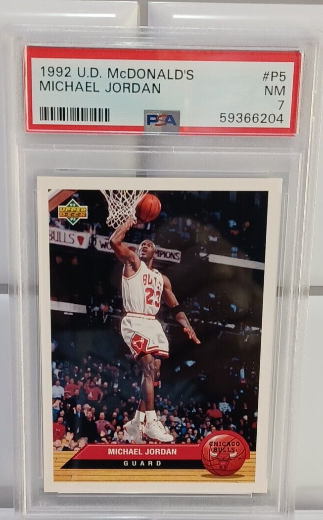 Michael Jordan 7 Graded Basketball Rookie Sports Trading
