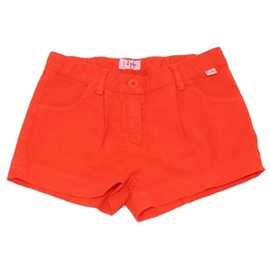 5611AB bermuda bimba GIRL IL GUFO orange denim garment dyed shorts kid - Picture 1 of 4
