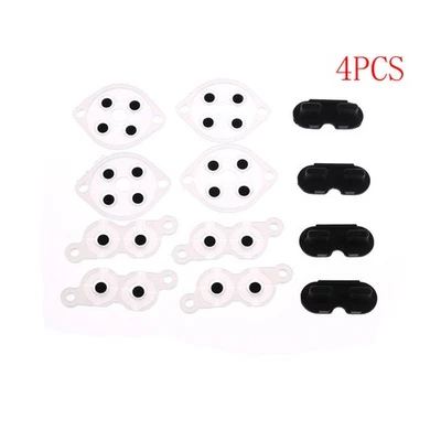 4 Sets Replacement Silicone Conductive Buttons Pads For Nintendo NES Control;p9 - Image 1 of 4