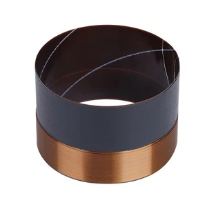 1PCS 75.5mm Bass Speaker Voice Coil Woofer Sound Drive Black Aluminium - Picture 1 of 7