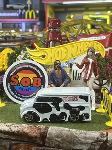 Hot Wheels Dairy Delivery Got Milk Panel Truck White Diecast USED NM Condition - Picture 1 of 10