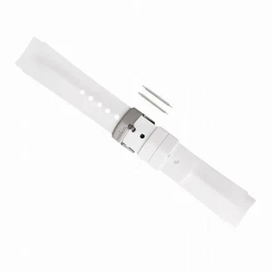 Neuwertiges Suunto Elementum weißes Kautschukband-Set passt Ventus Terra Aqua SS014824000 - Bild 1 von 2