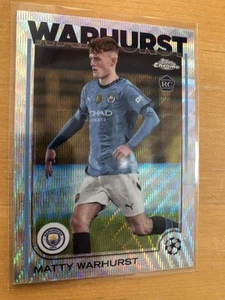 Topps Chrome 2024/25 - (Parallel) Matty Warhurst - Picture 1 of 1