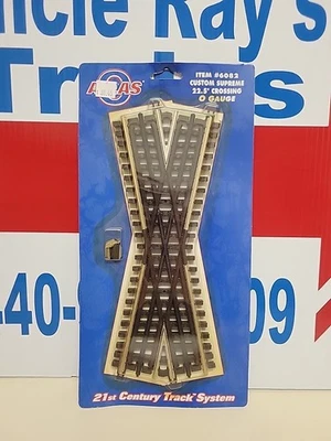 Atlas O Custom Supreme 22.5 Degree Crossing O-gauge 6082 - Image 1 of 3
