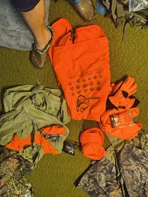 Olblaze Orange Hunting Safety Vests and Safety Gear With Turkey Call - Image 1 of 4