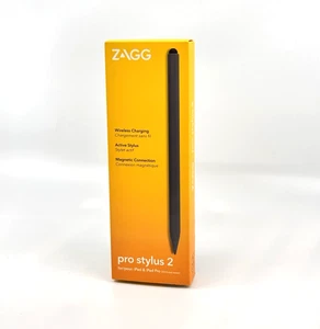 ZAGG Pro Stylus 2 Active Pencil Stylus Wireless Charging iPad & iPad Pro - Gray - Picture 1 of 3