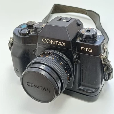 Contax RTS III 35mm Film Camera Body w/ Case - Pro SLR Vintage - Image 1 of 4