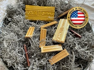 Gold Pressed Latinim Ds9 Star Trek Deep Lot Of 7, 1 Bar, 2 Strip And 4 Slip - Picture 1 of 5