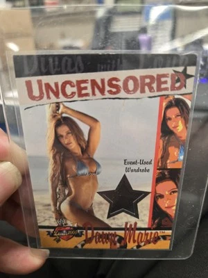 2004 Fleer Divas 2005 Uncensored Dawn Marie Event Used Wardrobe - Image 1 of 2