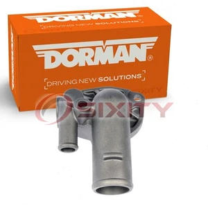 Dorman Engine Coolant Thermostat Housing for 1997-2006 Jeep TJ 2.5L 4.0L L4 vb - Picture 1 of 5
