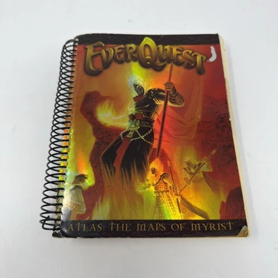 EverQuest Atlas The Maps of Myrist Spiral Guide Book PlayStation 2 Fantasy RPG - Image 1 of 4