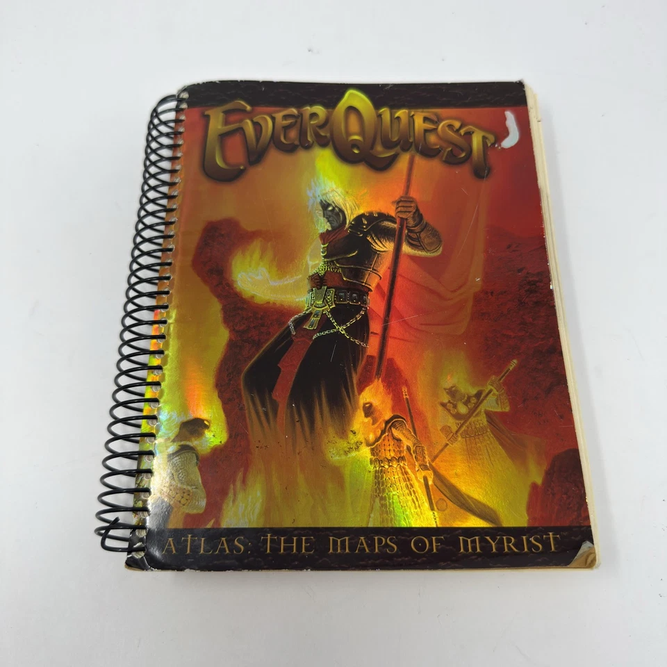 EverQuest Atlas The Maps of Myrist Spiral Guide Book PlayStation 2 Fantasy RPG - Image 1 of 4
