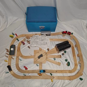 NEAR COMPLETE 100 Piece Set - Thomas & Friends Wooden Railway LC99402 (1999) - Picture 1 of 11