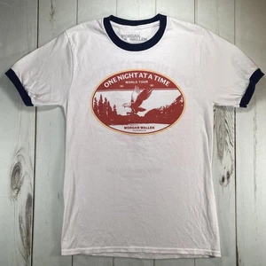 Morgan Wallen Shirt Herren Small weiß Ringer One Night At A Time World Tour 2023 - Bild 1 von 7