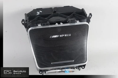 15-18 Mercedes W205 C63s AMG consola central cenicero portavasos compartimento OEM Foto 1 de 4