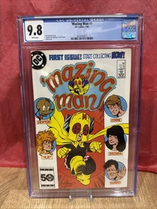 Mazing Man 1 cgc 9.8 DC 1986 Graded Comic 1st series Denton K P Guido Eddie - Picture 1 of 3