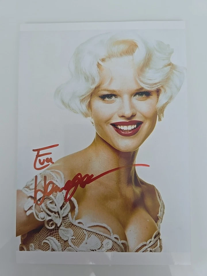 EVA HERZIGOVA XL Autogramm Signiert Autograph Signed  Foto 13x18cm Format Model  - Bild 1 von 1