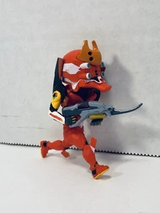 RE-MENT Evangelion DesQ Desktop EVA Mini Figure EVA 02 Unit-02 missing base Toy - Picture 1 of 9