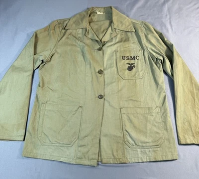 WWII USMCWR Women's Marine Utility Jacket Marines EGA Jules Segal Co - Image 1 of 4