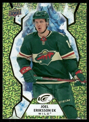 2021-22 Upper Deck Ice #59 Joel Eriksson Ek Green - Image 1 of 2