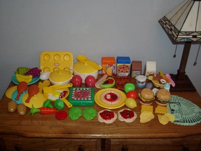 LITTLE TIKES OLLAS SARTENES TACOS PRETZELS PIZZA LECHE HAMBURGUESAS Sal y Pimienta COMIDA DIVERTIDA $ Foto 1 de 4