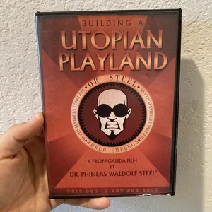 Rare Building A Utopian Playland DVD Dr. Phineas Waldorf Steel Propaganda OOP - Picture 1 of 4