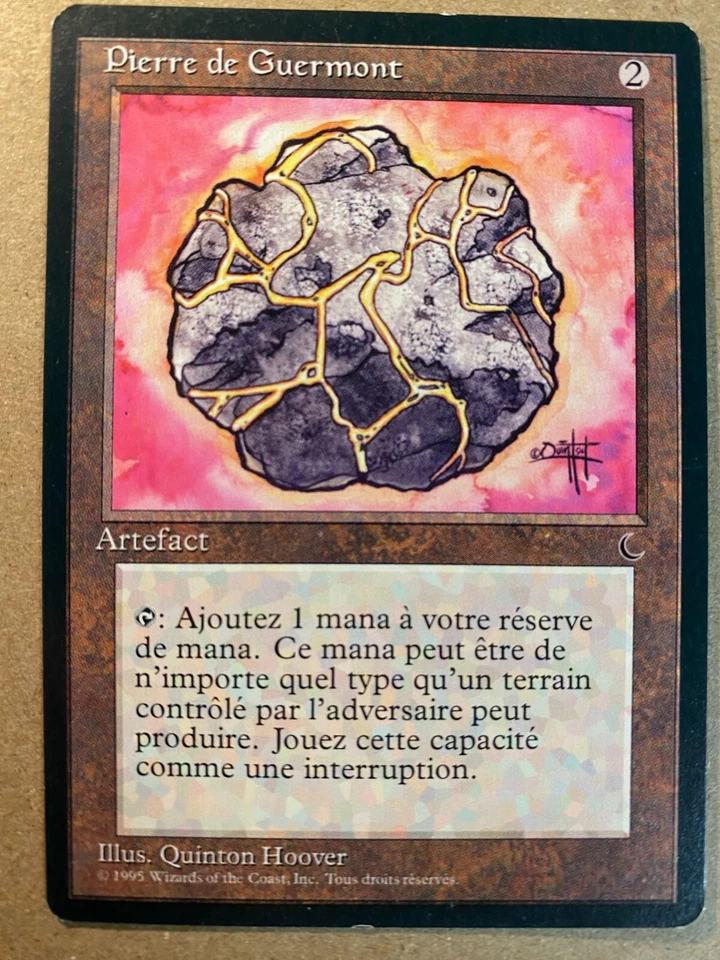 MTG 1x FRENCH Fellwar Stone Renaissance OLD SCHOOL Magic the Gathering x1 NM - Image 1 of 1