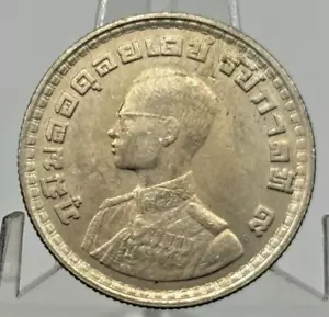 1962 Thailand - 1 Baht - Copper/Nickel, 26.9mm - Picture 1 of 2