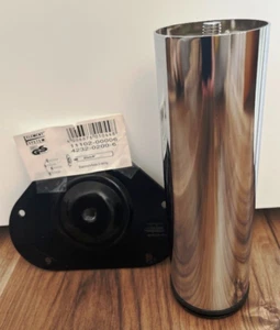 Möbelfuß Stahlrohrfuß 2-teilig rund Ø 60 8“ Element System - Bild 1 von 3