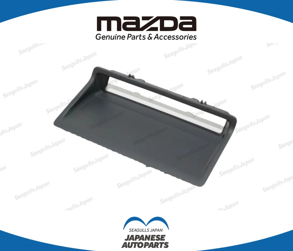 MAZDA OEM 86-88 RX-7 FC3S Gray Auto Clock Warning Trim Bezel FB01-55-715A-07 - Image 1 of 1