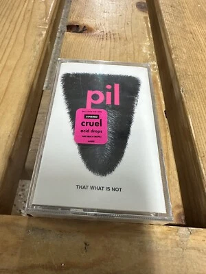 Pil That What Is Not Cassette Tape 1992 Sealed Mint Rare. Public Image Ltd Foto 1 de 2