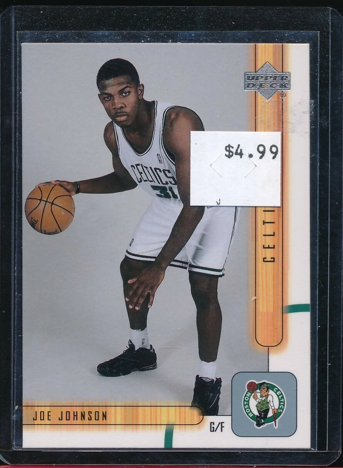 JOE JOHNSON 2002 UPPER DECK ROOKIE # 233 SP CELTICS HOFER! - Image 1 of 1