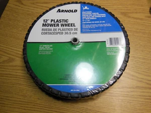 Rueda trasera universal Arnold de plástico para cortadoras de césped 12" x 1,75" 490-324-0002 - Imagen 1 de 2