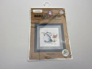 The Margaret Sherry Collection Cataflute Cat Counted Cross Stitch Pattern 7P - Picture 1 of 3