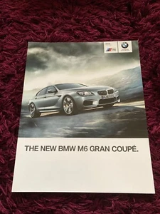 Folleto BMW M6 Gran Coupé 2013 - edición Reino Unido - Imagen 1 de 1