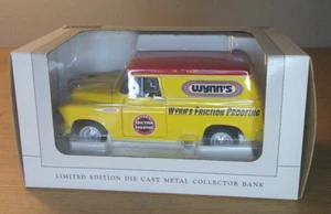 Speccast 1957 Wynn's Chevy Panel Delivery Truck Bank #78044 - Picture 1 of 4