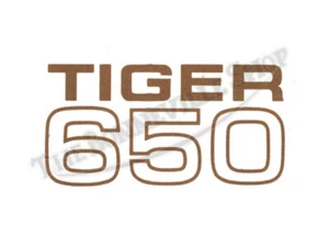 Triumph TR6 Tiger 650 Petrol Tank Waterslide Decal (1) PN# 60-2102 TBS-S116 - Picture 1 of 1