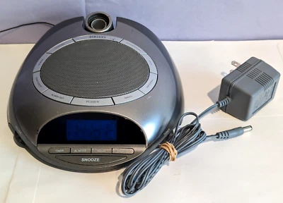 HoMEDICS SoundSpa SS-4500 AM/FM Clock Radio 6 Nature Sounds Time Projection GUC - Image 1 of 4