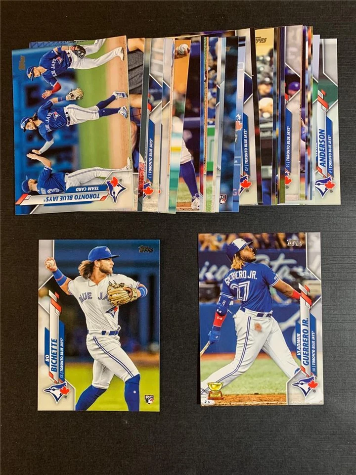 2020 Topps Toronto Blue Jays Team Set Series 1 2 Update 32 Cards Bo Bichette RC - Image 1 of 1