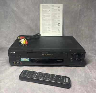 G2U Sony SLVN55 VCR VHS Remote Control AV Cable  - Image 1 of 4