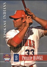 2005 Spokane Indians Grandstand #24 Phillip Hawke
