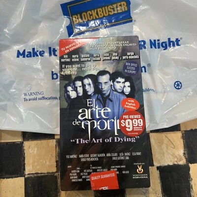 EL ARTE DE MORIR aka THE ART OF DYING (VHS) Horror - Image 1 of 3