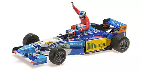 1:18 MINICHAMPS 510950601 Michael Schumacher / Jean Alesi 1st Win Canada 1995 - Immagine 1 di 4