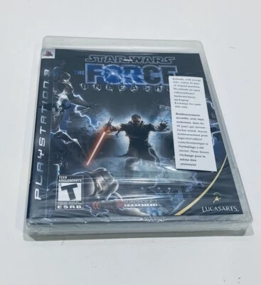 Star Wars The Force Unleashed  PlayStation 3  PS3  NEW SEALED Read Description ✅ - Image 1 of 4