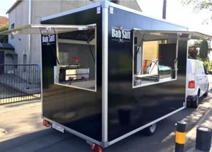Imbissanhänger , Imbisswagen , Anhänger Food Truck , 3,5x2,3 m - Bild 1 von 8