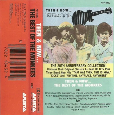 The Monkees - Then & Now... The Best Of The Monkees (Cass, Comp, Club) (Very Goo - Image 1 of 4